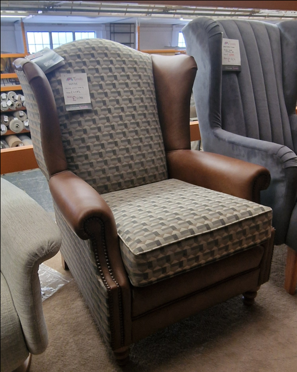 *CLEARANCE* Wade Wing Chair - Oscar