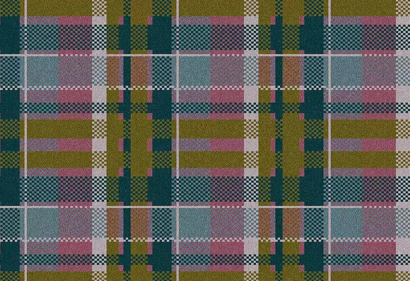 Alternative Flooring - Quirky Tartan Carpet