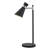 Ashworth Lighting Collection - Matt Black and Polished Chrome