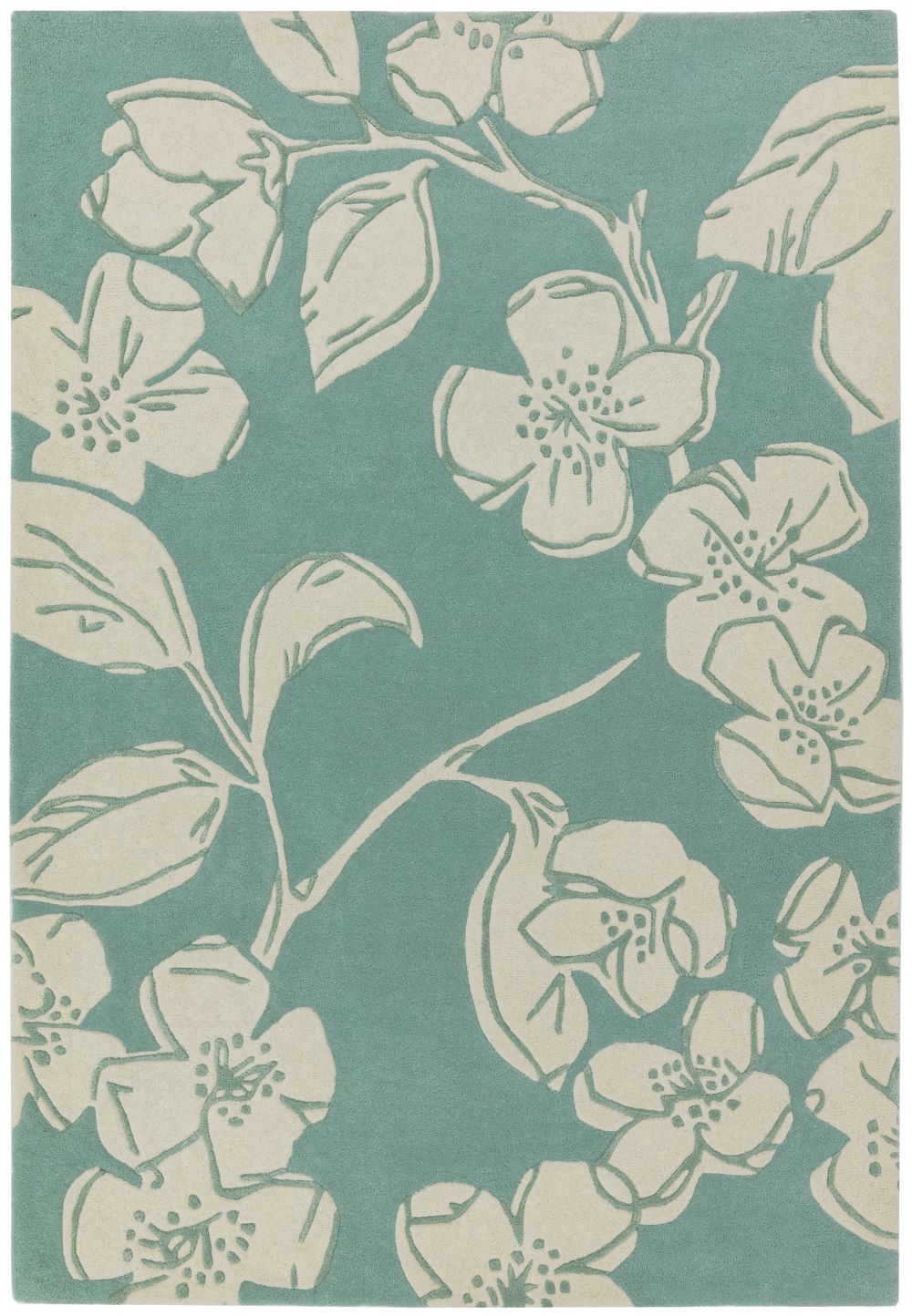 Matrix Rug - Devore Blue MAX12