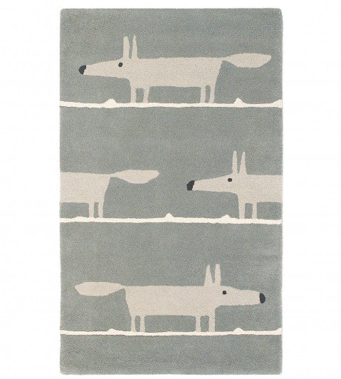 Scion Living Rugs - Mr. Fox Silver