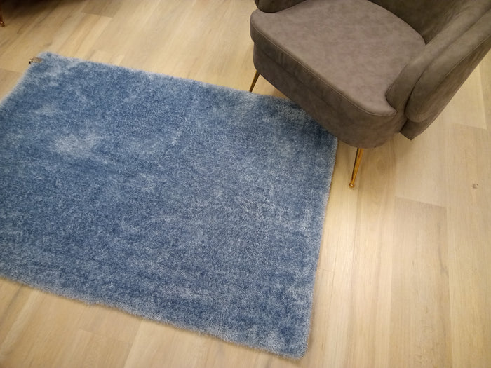 Ultimate Indigo Plain Blue 120cm x 170cm.