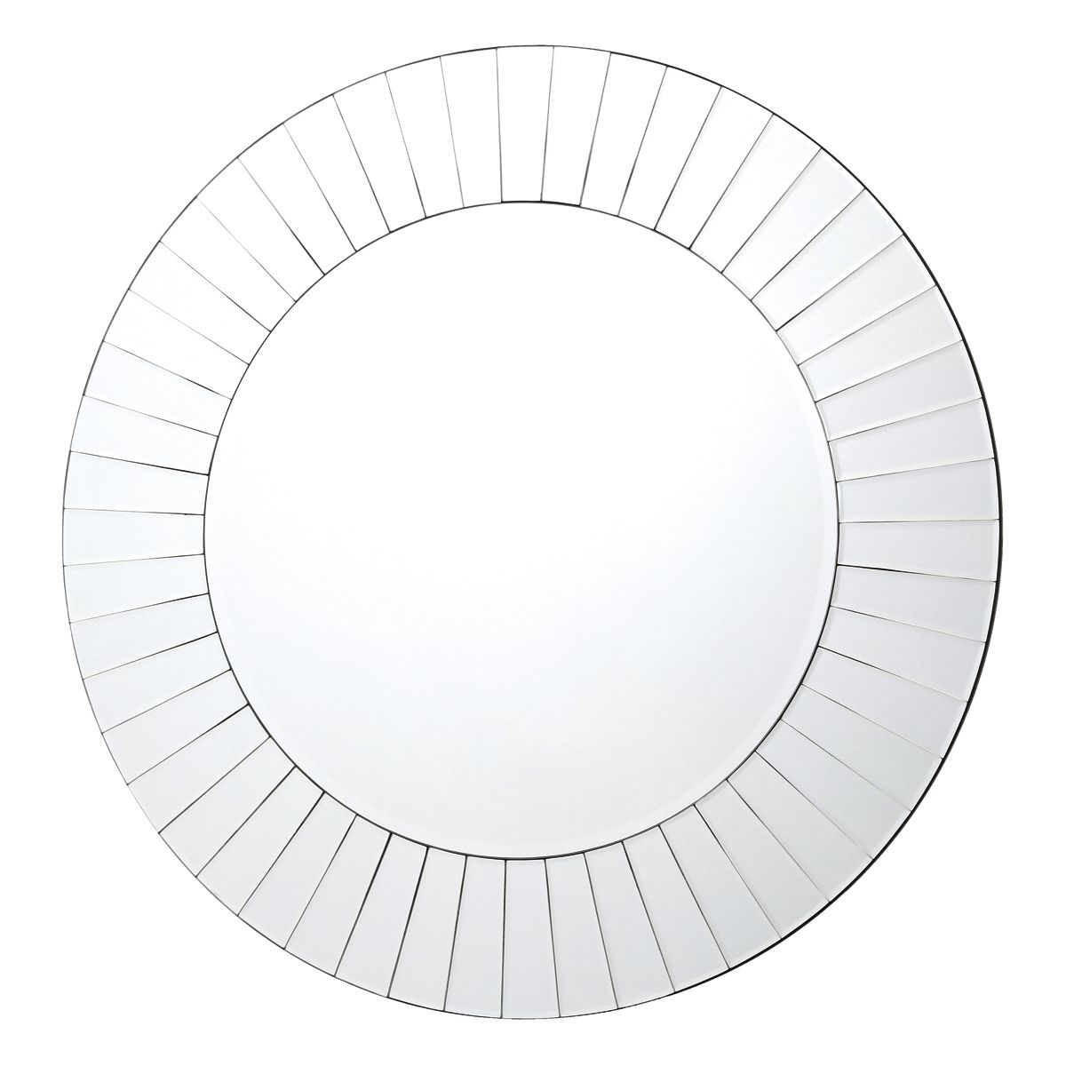 Lahaina Bevelled Round Mirror 80cm