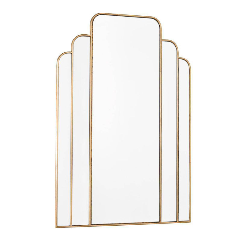 Skovgaard Rectangle Mirror With Gold Detail 90 x 60cm