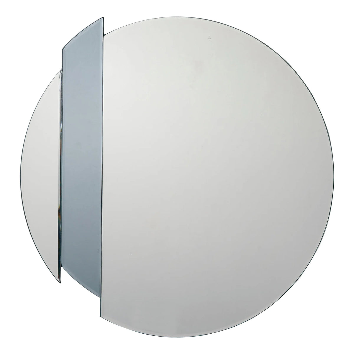 Yulia Mirror - Silver And Smoked 50cm