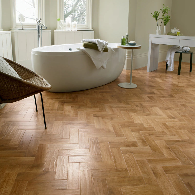 *CLEARANCE* Karndean Art Select Parquet - Blond Oak Parquet AP01 x4 BOX BUNDLE