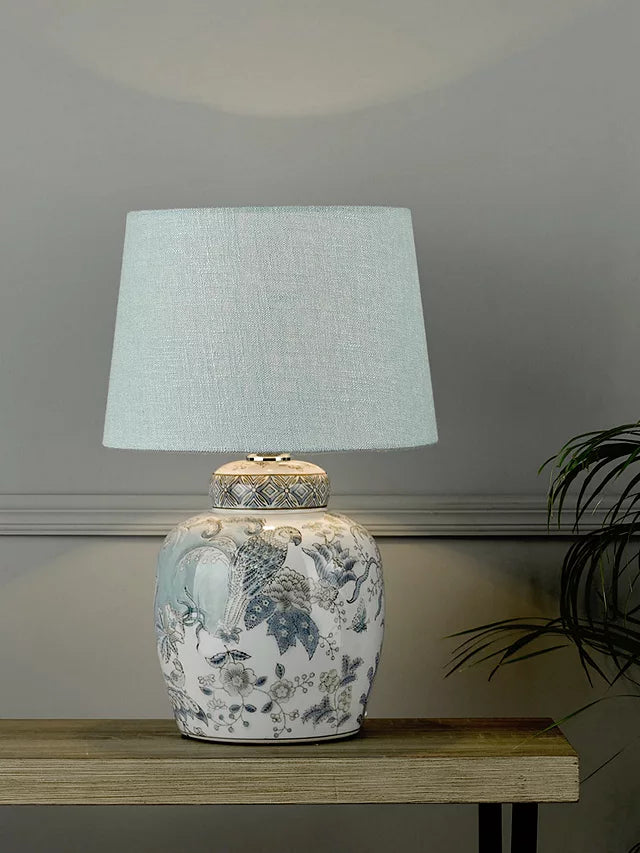 Laura Ashley - Elizabeth Table Lamp Base - Gloss Glaze Multi