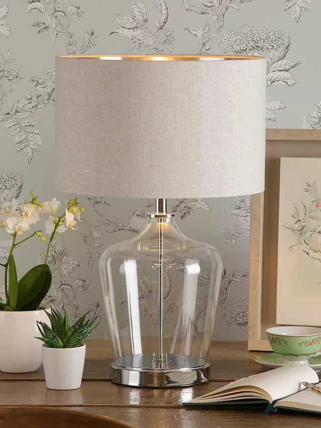 Laura Ashley - Ockley Touch Table Lamp - Clear Glass