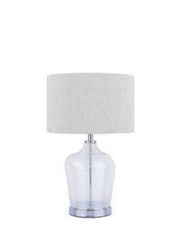 Laura Ashley - Ockley Touch Table Lamp - Clear Glass