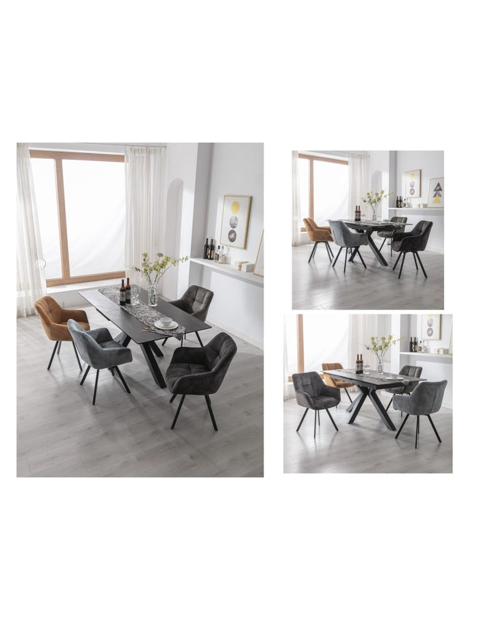 Jade Dining Chair - Charcoal *IN STOCK FOR IMMEDIATE DELIVERY*