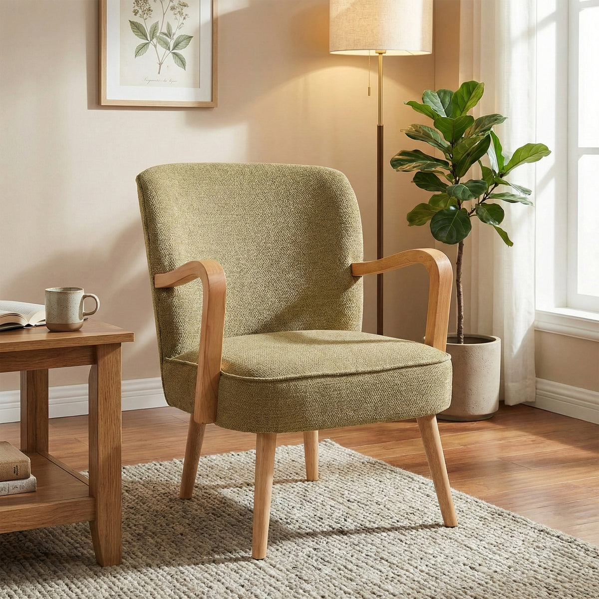 Eliza Chair - Forest Green