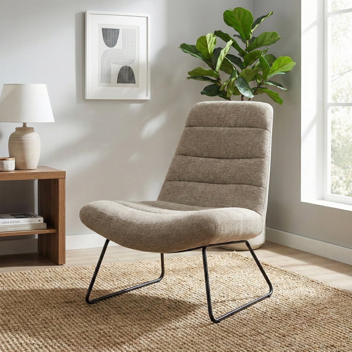 Reese Chair - Taupe