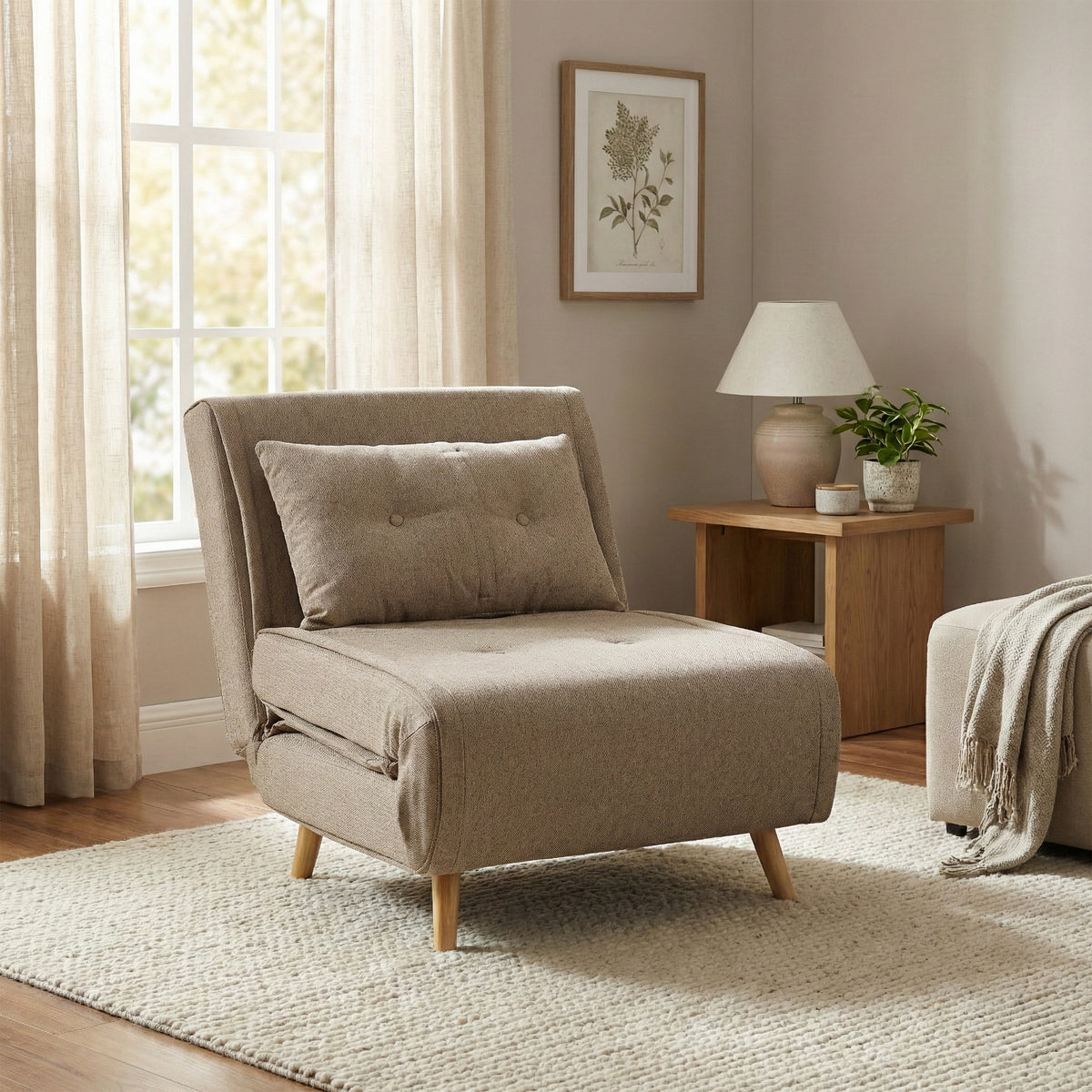Freya Lounger - Wheat