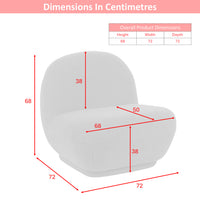 Maisie Chair - Rust