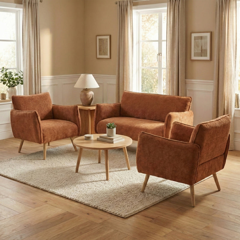 Piper Upholstery Collection - Rust