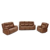 Darlington Electric Recliner Collection - Tan
