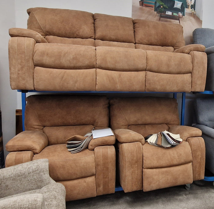 *CLEARANCE* Alderbank 3 Seater, Chair, and Power Recliner