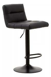 Baina Leather Effect Bar Stools (Pair)