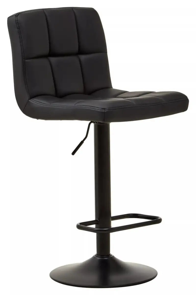 Baina Leather Effect Bar Stools (Pair)