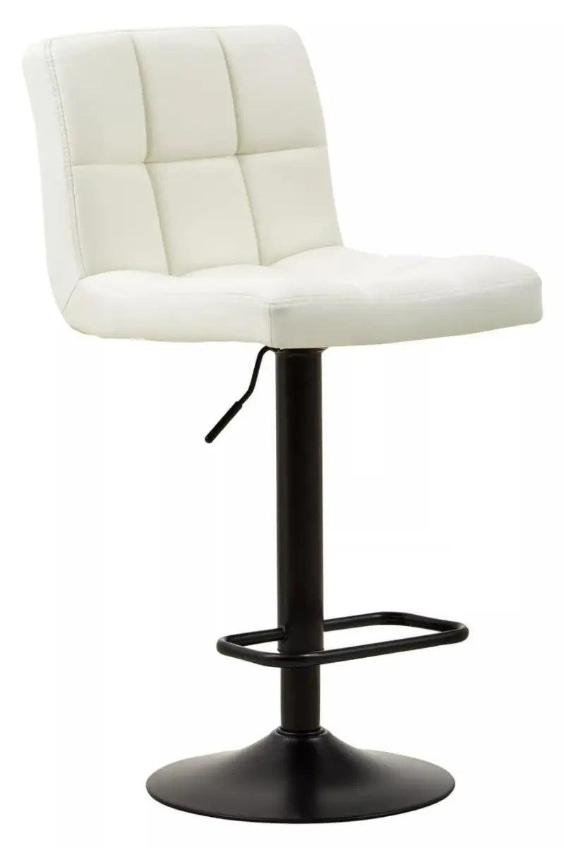 Baina Leather Effect Bar Stools (Pair)