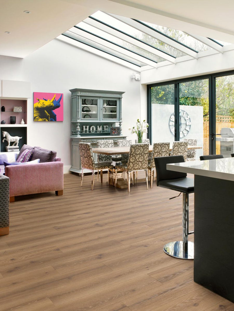 Rhinofloor Evolution LVT Flooring - Wild Oak Planks