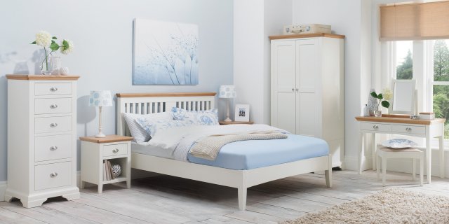 Hampstead Two Tone Bedroom Collection - Bedstead
