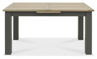 Oakham Extension Dining Table - Dark Grey and Scandi Oak *LIMITED STOCK AVAILABLE*