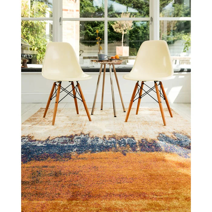 Nova Rug - Distress Orange NV04
