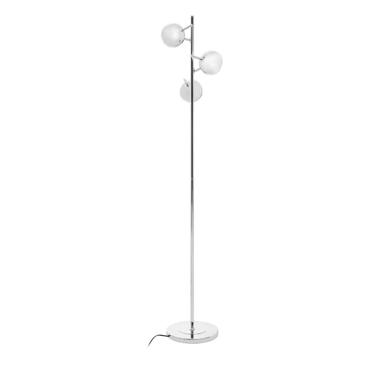 Karter Lamp Collection - White/Chrome