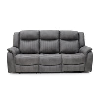 Darlington Manual Recliner Collection - Grey