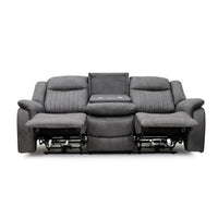 Darlington Manual Recliner Collection - Grey
