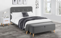 Astrid Blanket Box - Grey