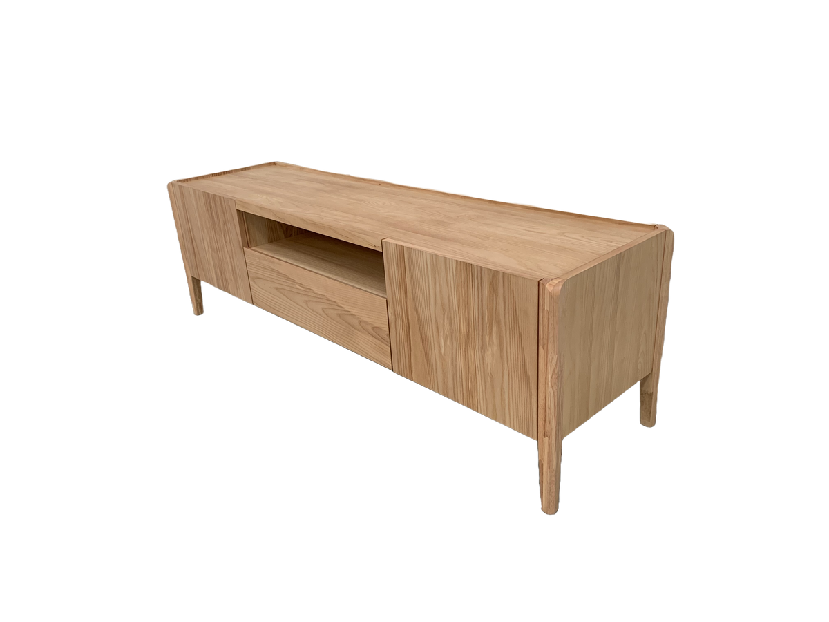 Ada Living and Dining Collection - Ash Veneer/Solid Rubberwood Natural