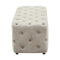 Alea Velvet Bench - Mink