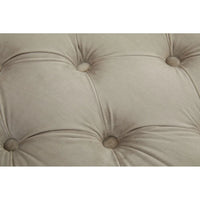Alea Velvet Bench - Mink