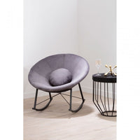 Arto Rocking Chair - Grey