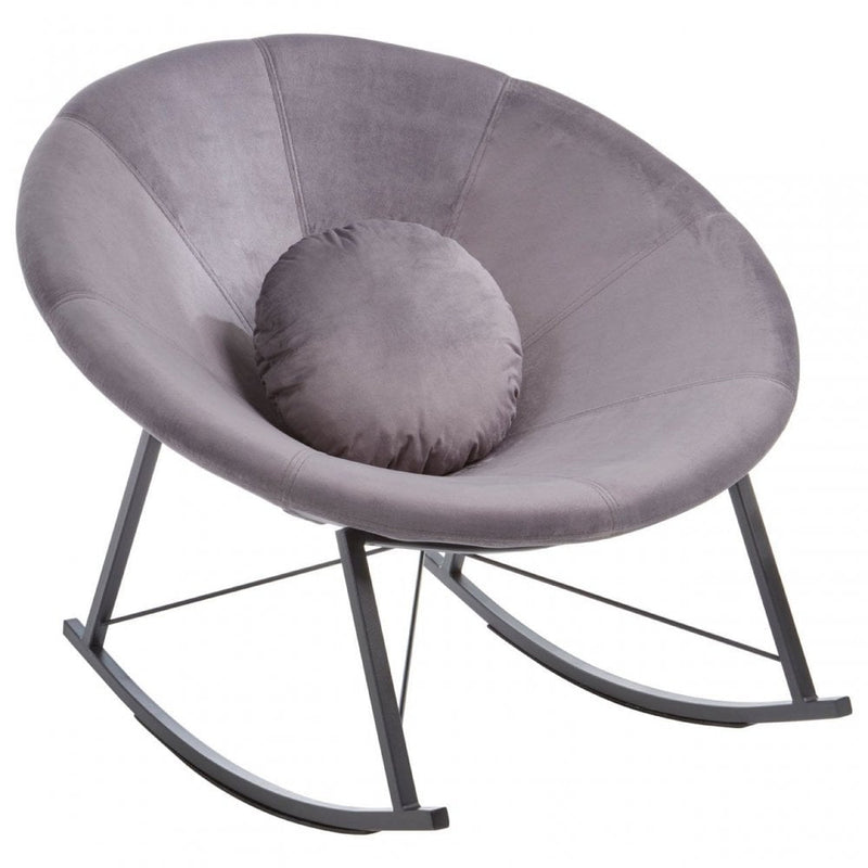 Arto Rocking Chair - Grey