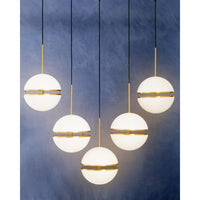 Abira Lighting Collection - Brass