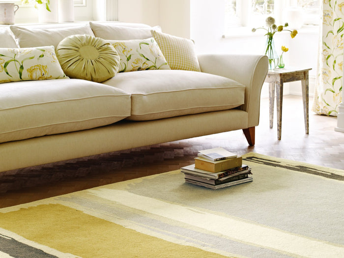 Sanderson Rugs - Abstract Linden Silver