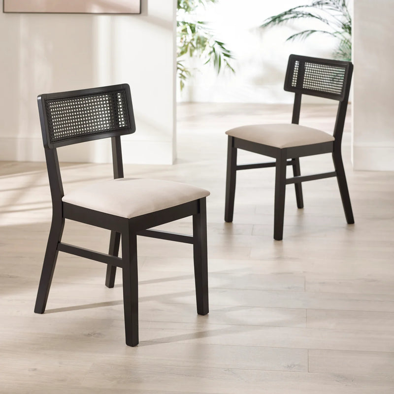 Annika Dining Collection - Satin Black