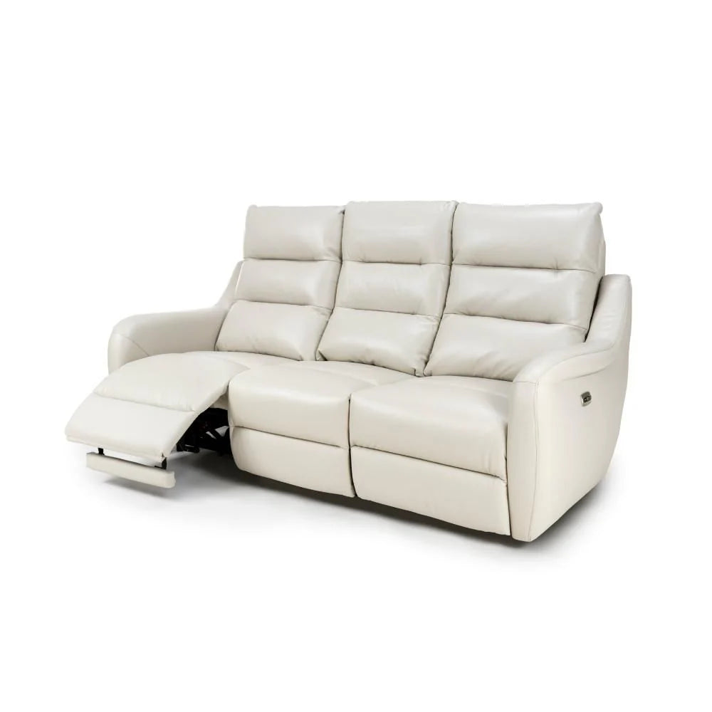 Apollo Power Reclining Upholstery Collection - Chalk
