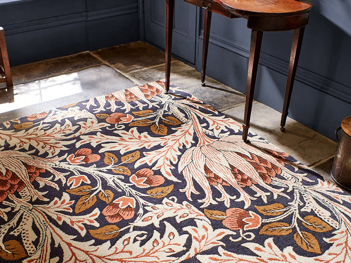 Morris & Co. Rugs - Amber Charcoal