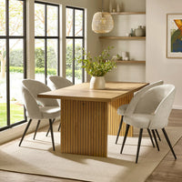 Arundel Rectangular Dining Table - Light Oak