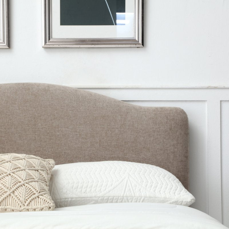 Asher Ottoman Bed End-Lift - Taupe