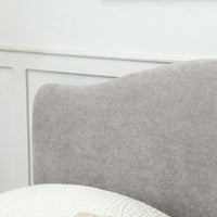 Asher Ottoman Bed End-Lift - Grey