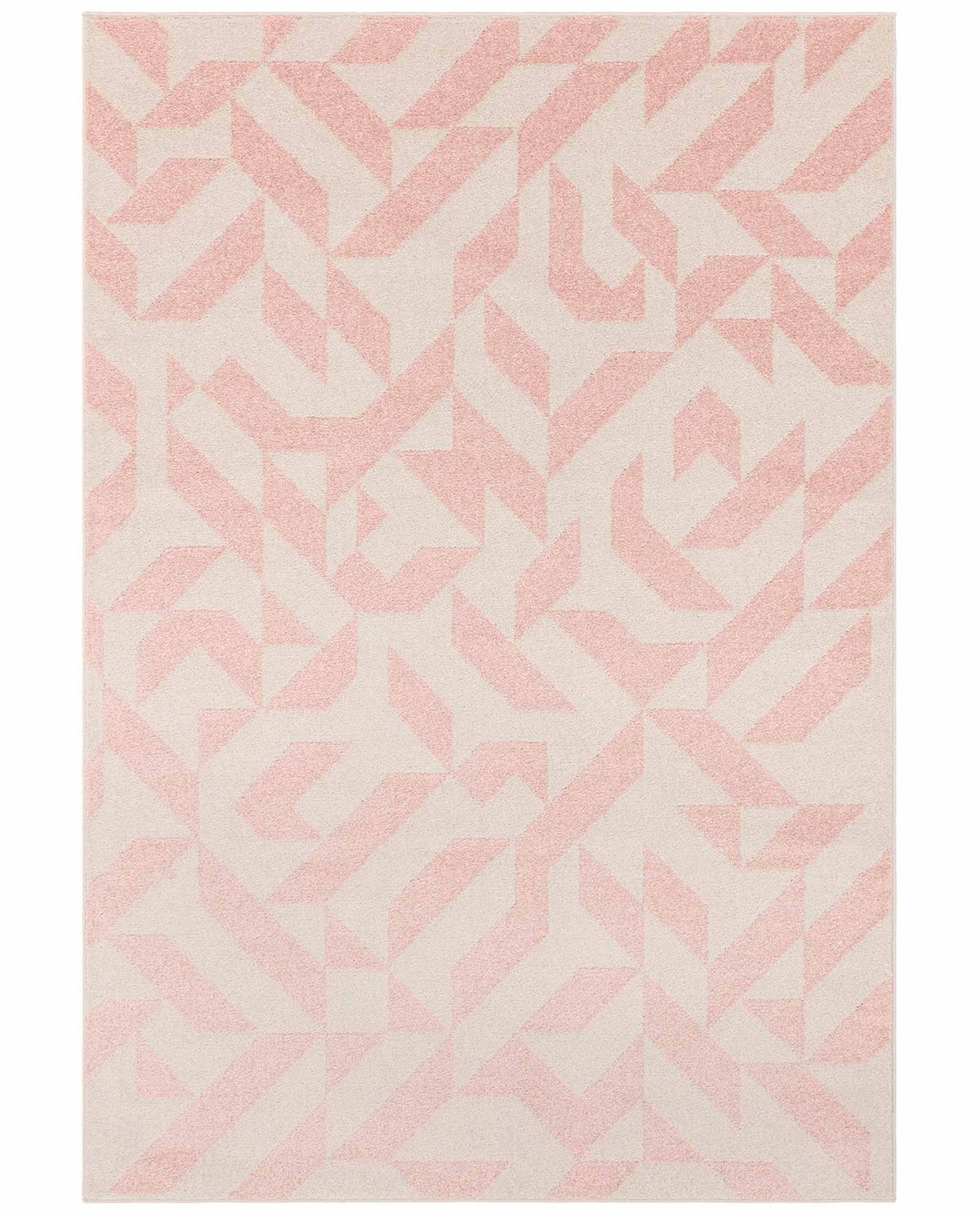 Muse Rug - Pink Shapes MU04