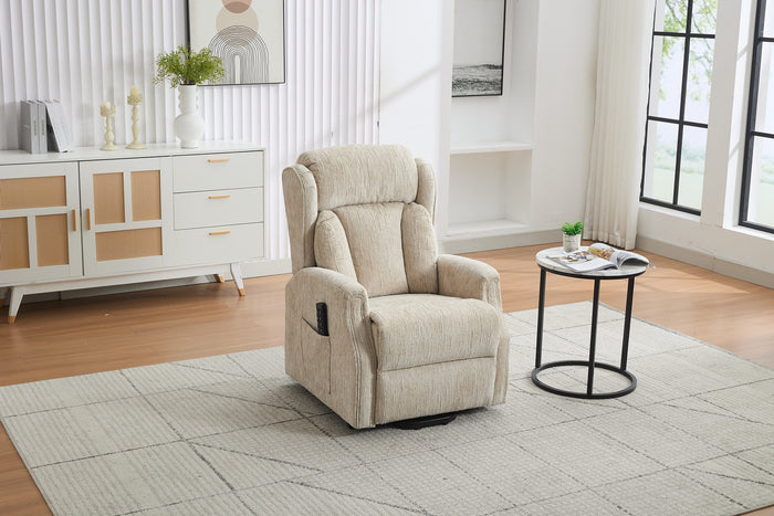 Aspen Riser Recliner - Natural