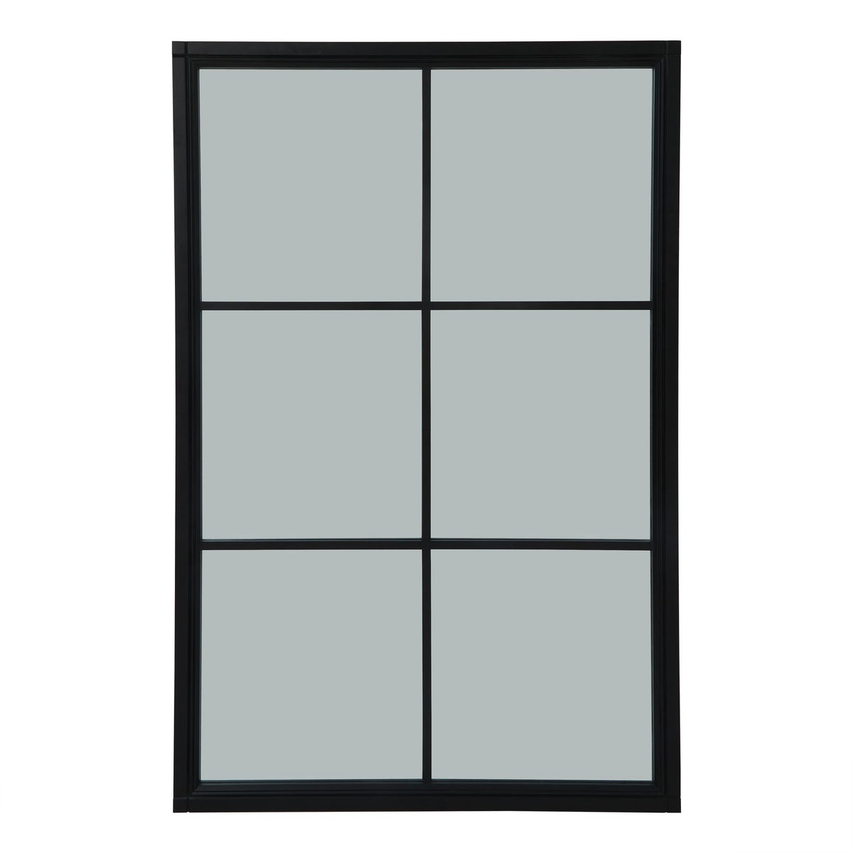 Black Window Mirror Collection