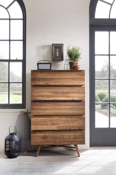 *CLEARANCE* Rimini  5 Drawer Tall Chest