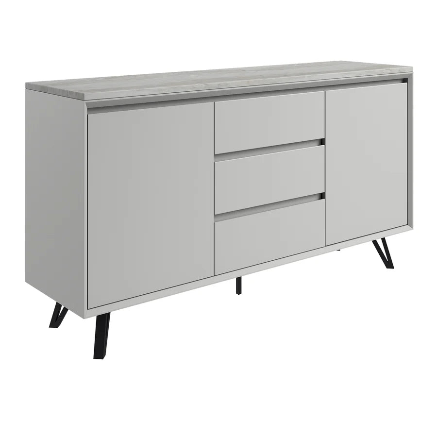 Bari Living and Dining - Light Grey Marble